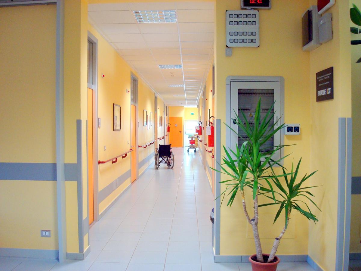 Corridoio del reparto ospiti